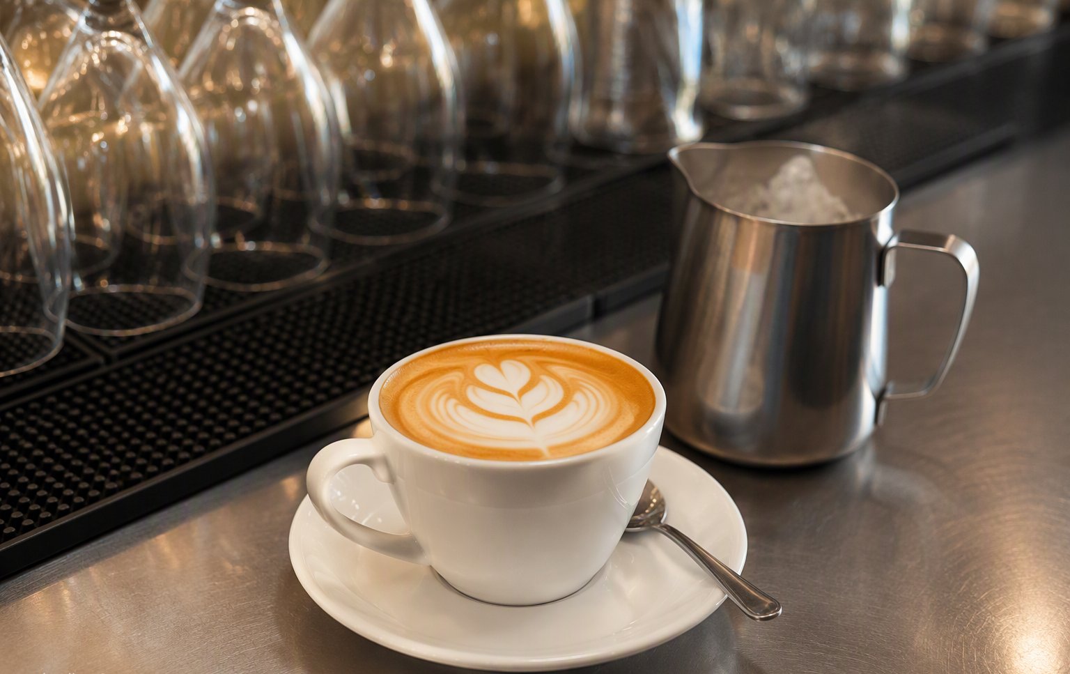 Cappuccino con latte art